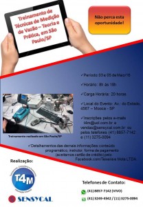 Treinamento de Técnicas de Medição de Vazão – Teoria e Prática