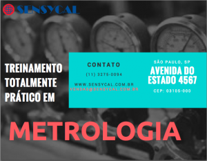 treinamento de metrologia